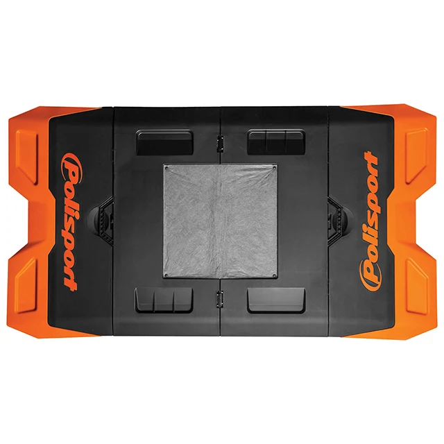 Alfombra plastica Polisport naranja KTM - negro
