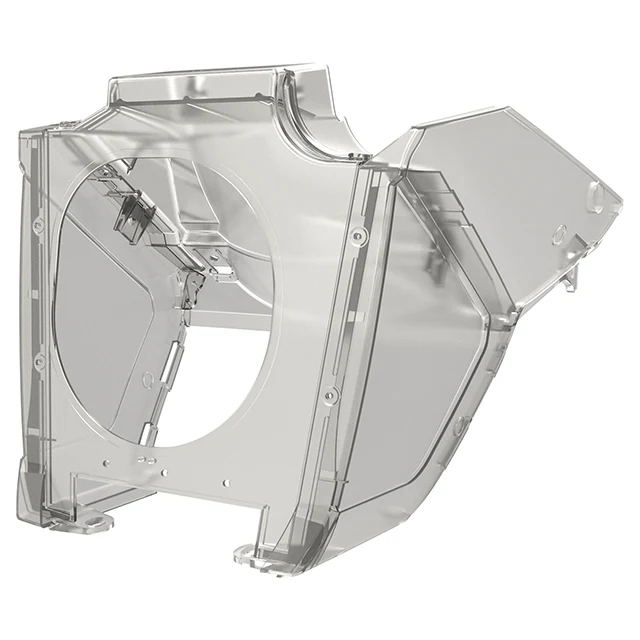 Caja filtro de aire y tapas YZ125/250 02-22 Polisport - transparente