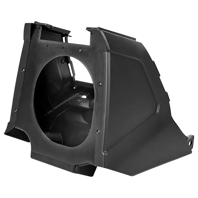 Caja filtro de aire y tapas Yamaha YZ125/250 02-21 Polisport - negro