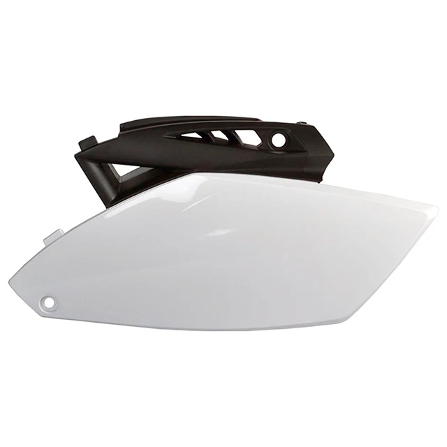 Tapas Laterales YZ250F 10-13 Polisport blanco-negro