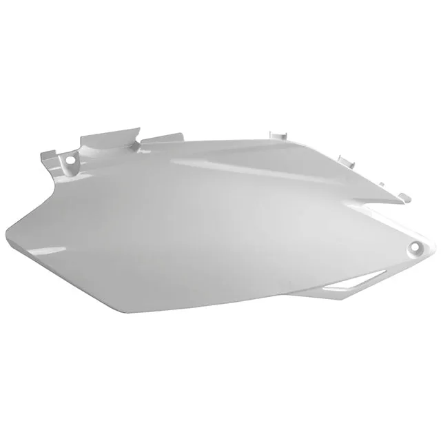 Tapas Laterales Honda CRF450R 11-12 CRF250R 11-13 Polisport - blanco