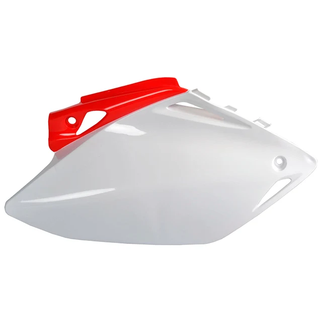 Tapas Laterales CRF450R 07-08 Rojo CR04/ Polisport - blanco