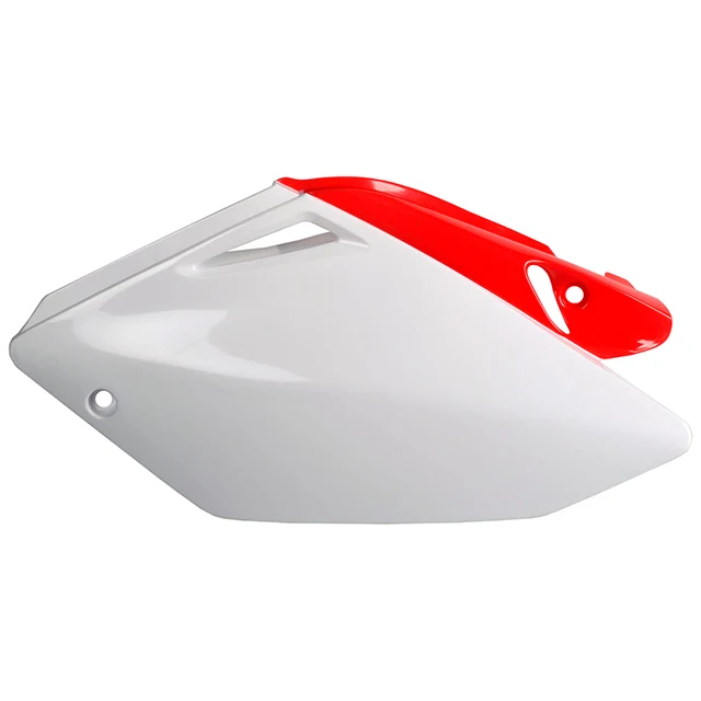 Tapas Laterales CRF250R 04-05 Polisport blanco-rojo CR04