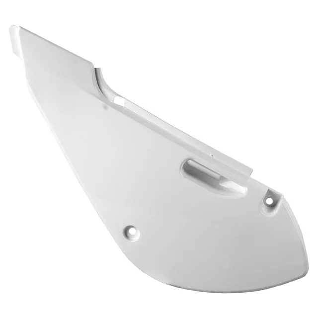 Tapas Laterales Suzuki DR-Z110 03-06 RM65 03-05 Kawasaki KX65 00-22 KLX110 02-09 Polisport - blanco