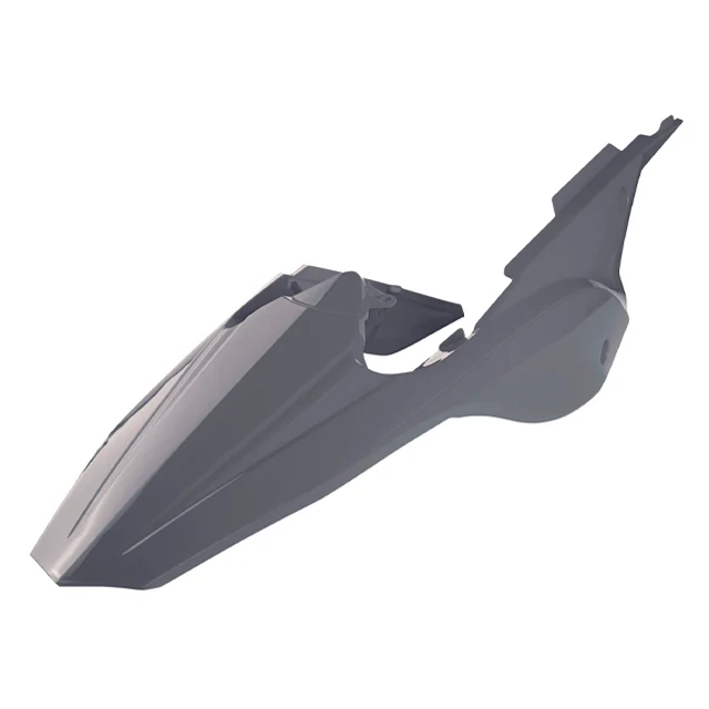 Guardabarros trasero y Tapas Laterales Restyling Beta RR 2T/4T 18-19 Nardo grey Polisport - nardo grey