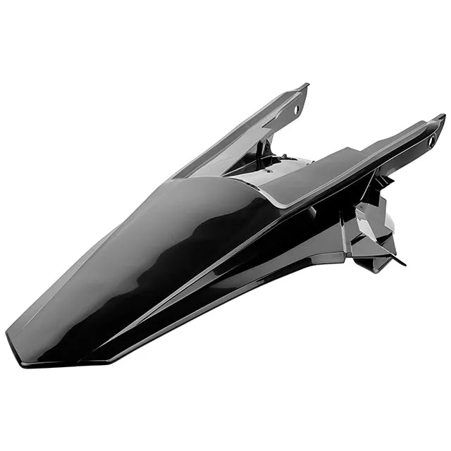 Guardabarros trasero KTM 500EXC 125/200/250/300/350/450 EXC/XC-W sin tapas laterales 17-19 Polisport - negro