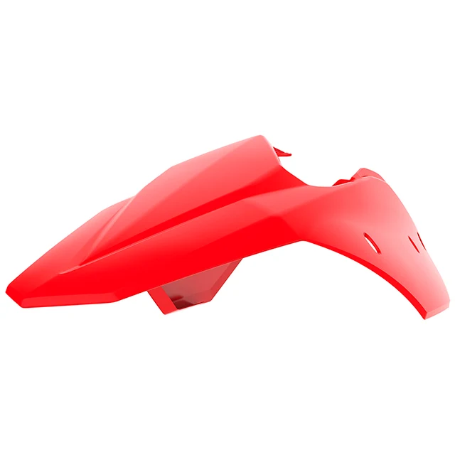 Guardabarros trasero y Tapas Laterales BetaRR250/300 2T 350/400/450 4T 13-17 Polisport - rojo beta