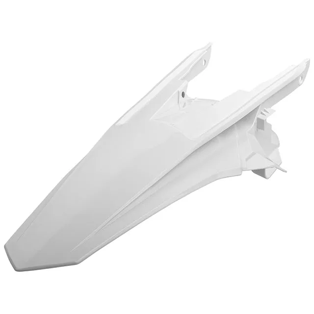 Guardabarros trasero KTM 125 / 250 SX sin tapas laterales 16-18 Polisport - blanco