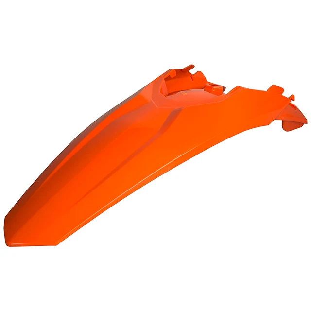 Guardabarros trasero KTM 125/ 50 SX sin tapas laterales 11-15 Polisport - naranja KTM
