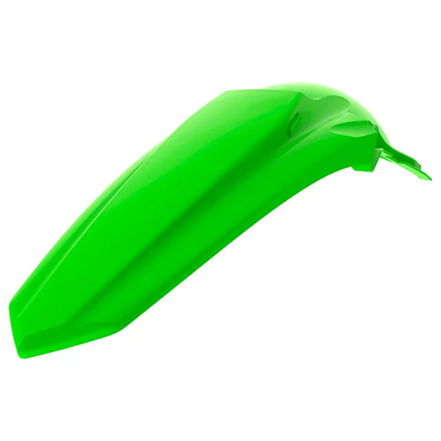 Guardabarros trasero Restyling KX125 / 250 Restyling KX450 20 style 03-08 Polisport - verde lima