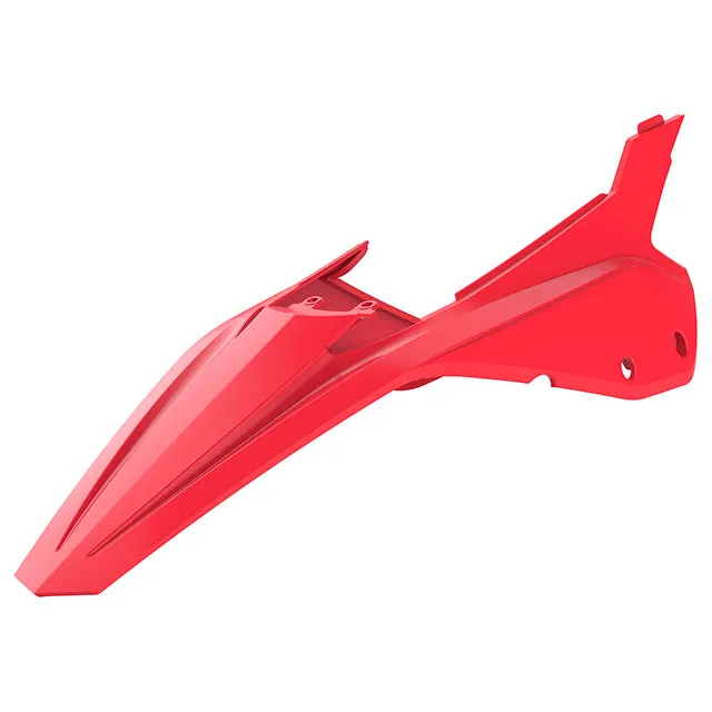 Guardabarros trasero y Tapas Laterales BetaRR250/300 2T 350/400/450 4T 20-22 Polisport - rojo beta