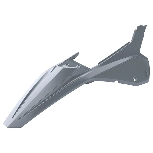 Guardabarros trasero y Tapas Laterales BetaRR250/300 2T 350/400/450 4T 20-22 Polisport - nardo grey