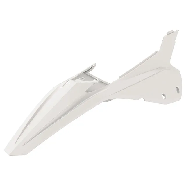 Guardabarros trasero y Tapas Laterales BetaRR250/300 2T 350/400/450 4T 20-22 Polisport - blanco