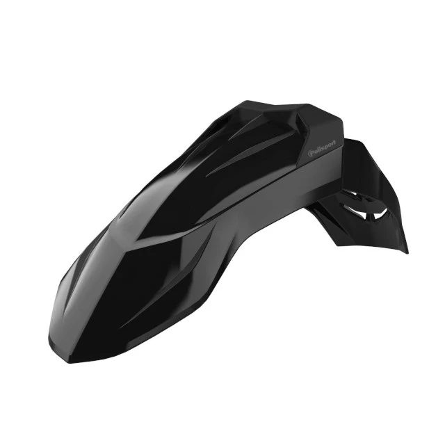 Guardabarros Supermoto con fijación universal Polisport - negro