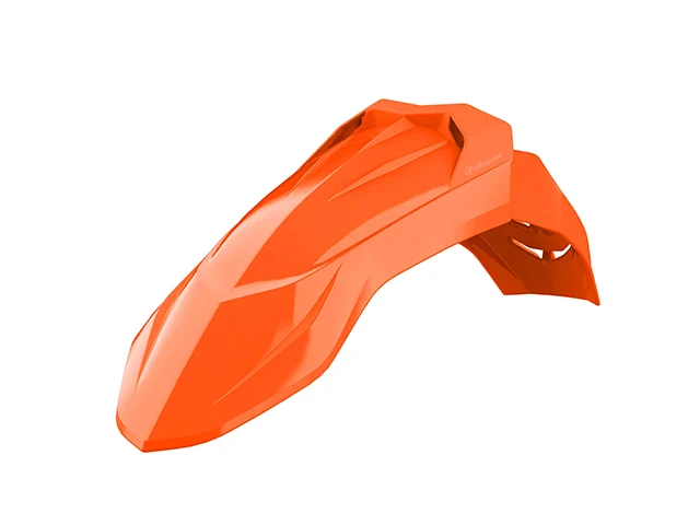 Guardabarros Supermoto sin agujeros Polisport - naranja KTM