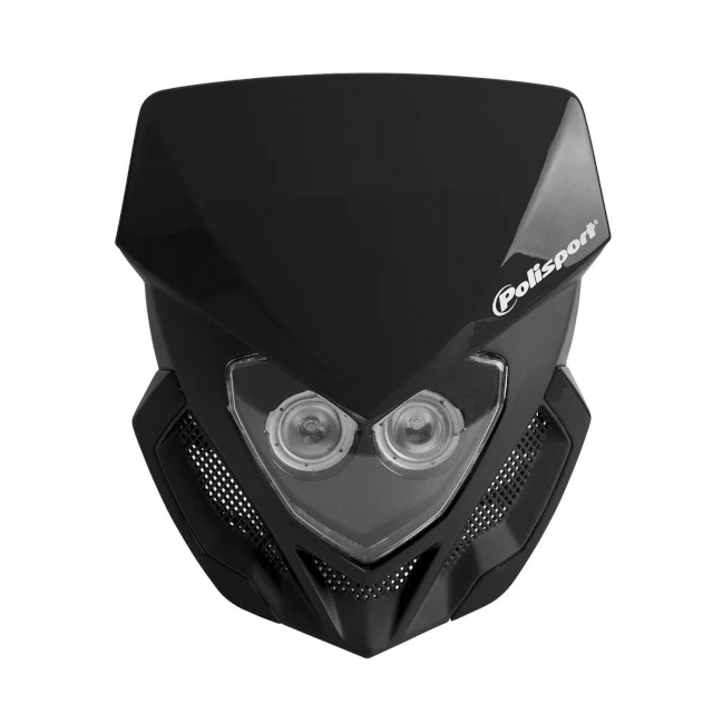 Careta Lookos EVO LED Polisport - negro-negro