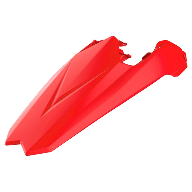 Guardabarros trasero y Tapas Laterales BetaRR250/300 2T 350/400/450 4T 18-19 Polisport - rojo beta