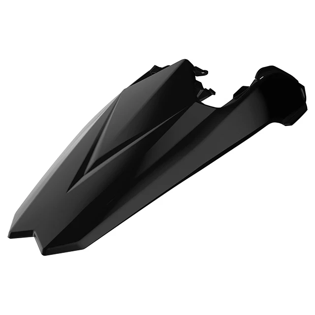 Guardabarros trasero y Tapas Laterales BetaRR250/300 2T 350/400/450 4T 18-19 Polisport - negro
