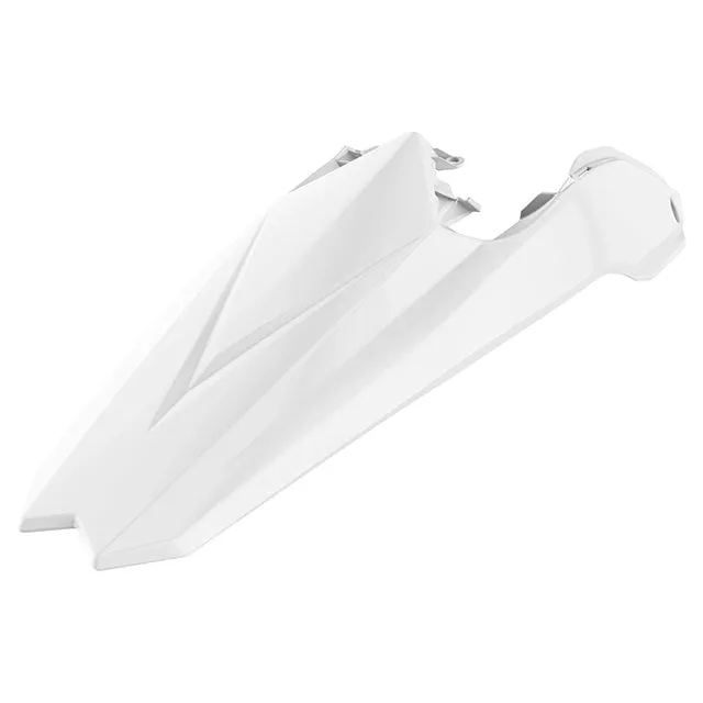 Guardabarros trasero y Tapas Laterales BetaRR250/300 2T 350/400/450 4T 18-19 Polisport - blanco
