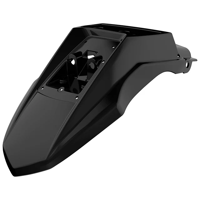 Guardabarros trasero KLR 650 08-18 Polisport - negro