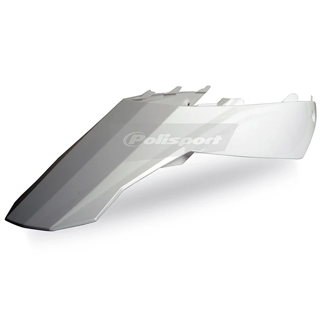 Guardabarros trasero y Tapas Laterales EC125/EC-E125/EC200/EC-E200/EC250/EC-E250/EC300/EC-E300/EC450/EC-E450 10-11 Polisport - blanco