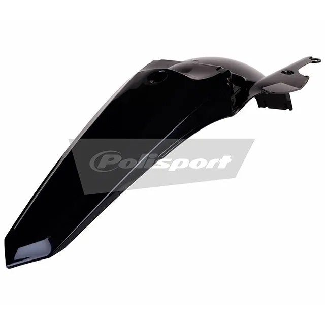 Guardabarros trasero Yamaha YZ450F 14-17 YZ250F 14-18 Polisport - negro
