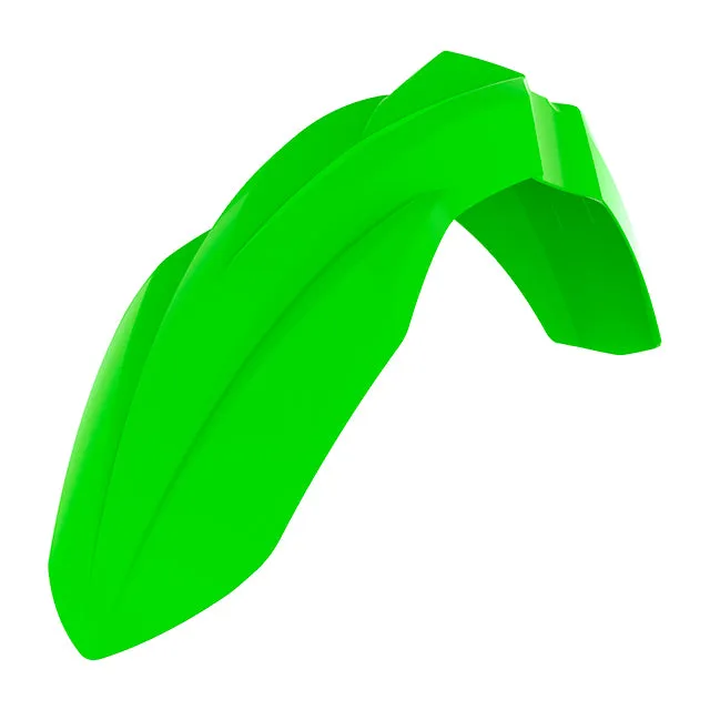 Guardabarros delantero Kawasaki KX450F 16-22 / KX250F 17-22 Polisport - verde lima