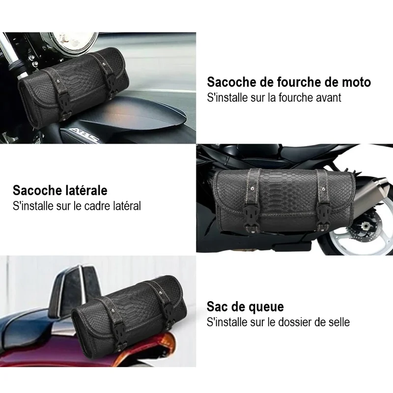 Sacoche de fourche moto - Raid
