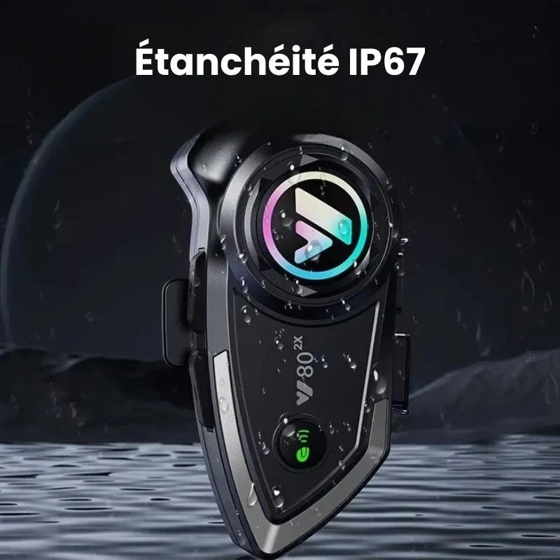 Intercom Moto Bluetooth V5.3