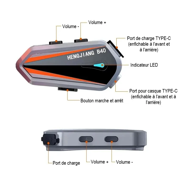 Intercom moto - B40