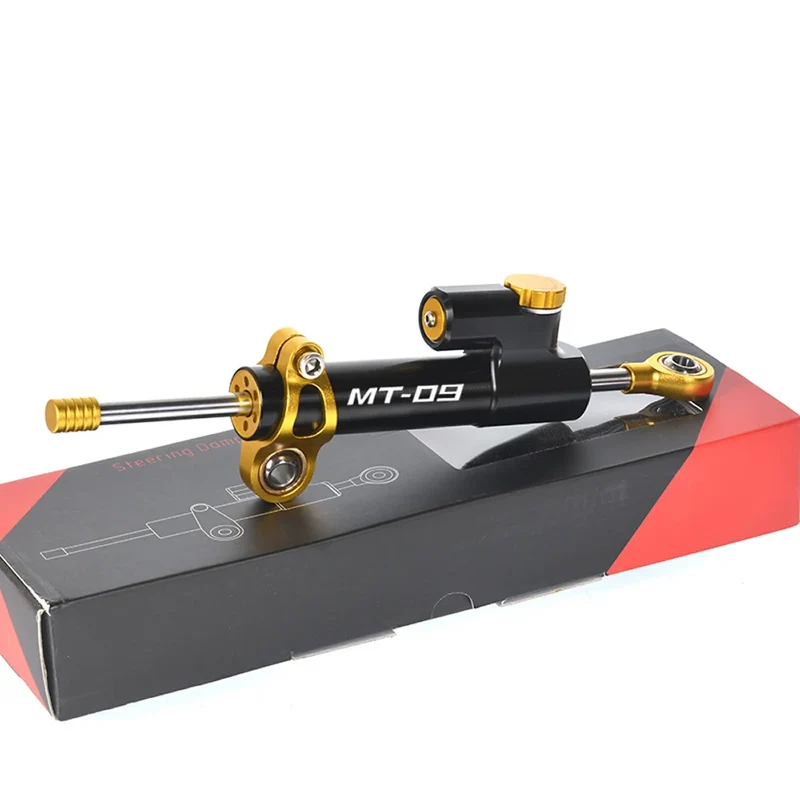 Motorcycle Adjustable Steering Stabilize Damper Safety Control Bracket Mounting Kit FOR YAMAHA MT09 MT-09 2013-2023 2021 2022