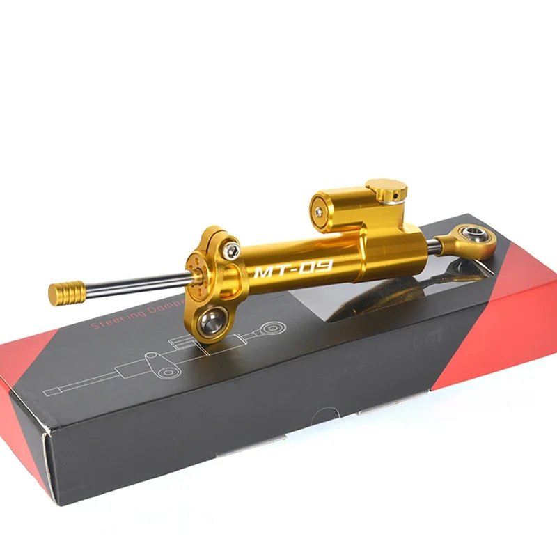Motorcycle Adjustable Steering Stabilize Damper Safety Control Bracket Mounting Kit FOR YAMAHA MT09 MT-09 2013-2023 2021 2022