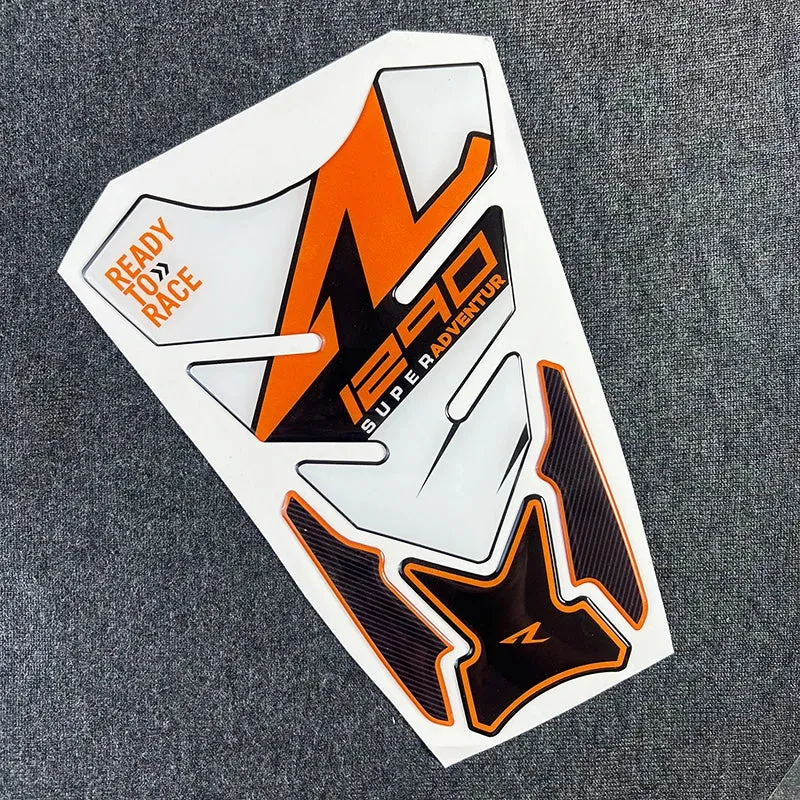 Motorcycle Fuel Tank 3D Sticker Decals Waterproof Decoration for Ktm 1290 SUPER ADVENTURE
