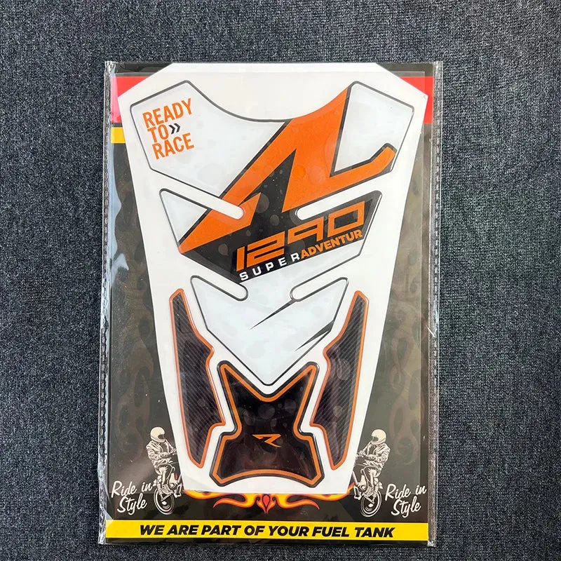 Motorcycle Fuel Tank 3D Sticker Decals Waterproof Decoration for Ktm 1290 SUPER ADVENTURE