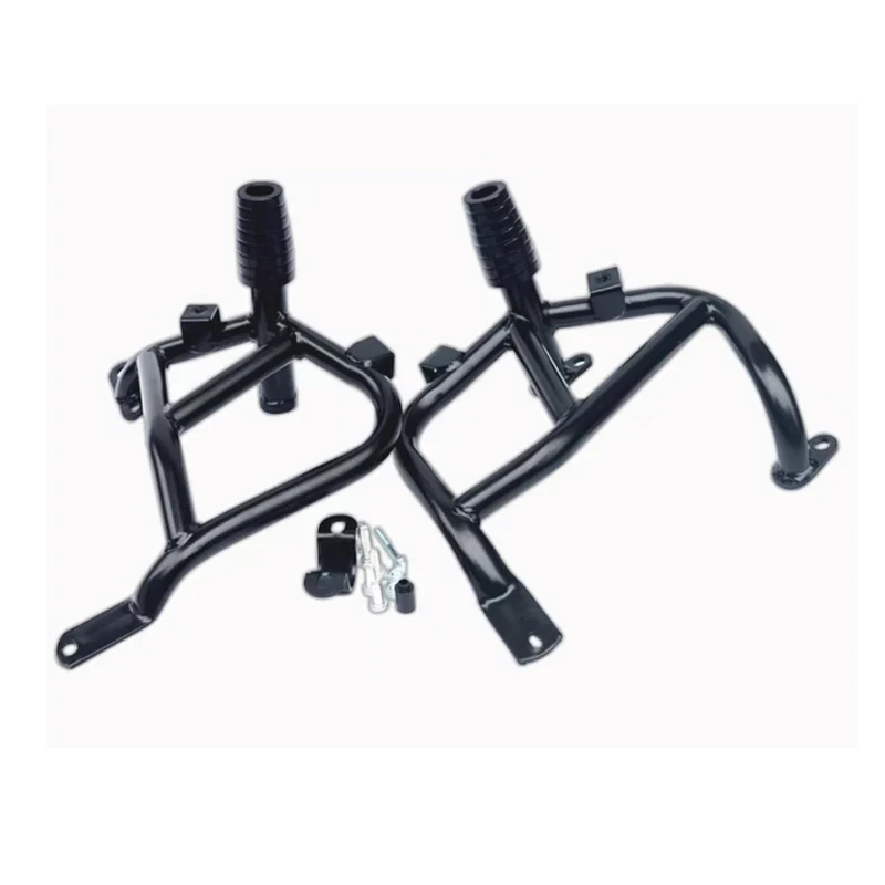 Motorcycle Bumper Engine Guard Crash Bars Stunt Cage Protector for CFMOTO 400GT 650GT Black 400 GT 650 GT