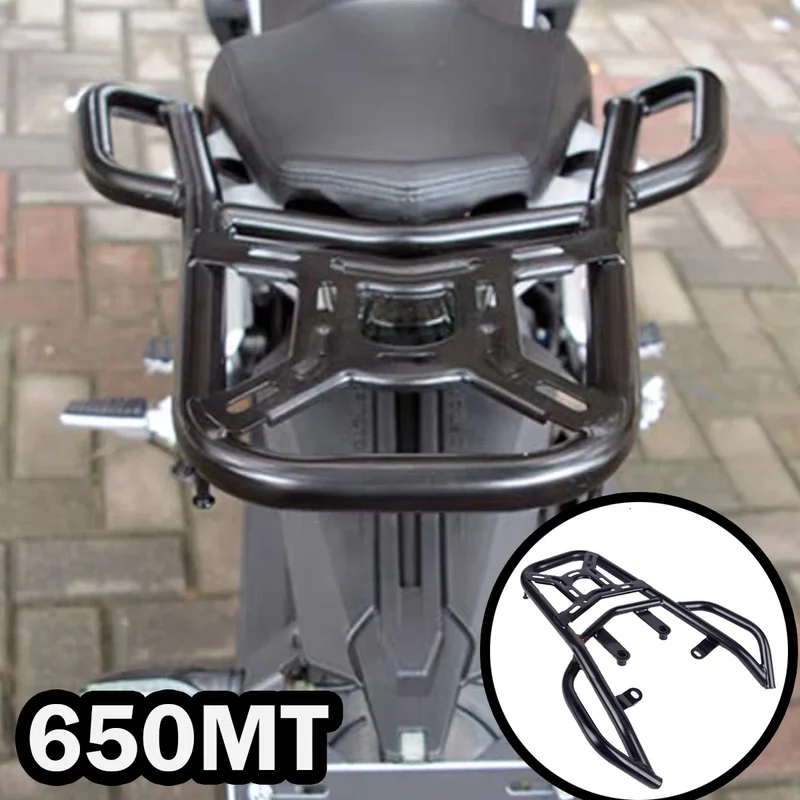 For CFMOTO CF 650MT MT650 MT 650 MT Accessories Motorcycle Rear Luggage Rack Carrier Trunk Box Holder Support Shelf Bracket Grip