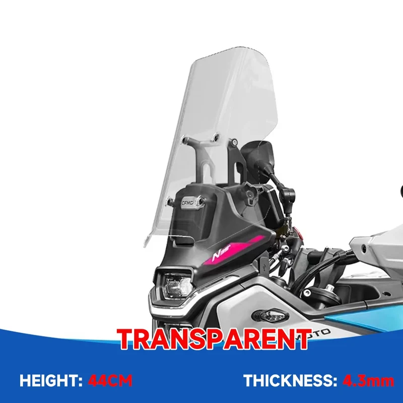 For CFMOTO 450MT 450 MT 450 IBEX 450 Motorcycle Accessori Windshield Windscreen Visor Wind Screen Deflector Kit MT450