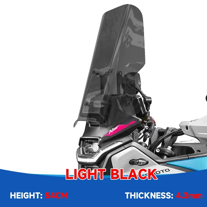 For CFMOTO 450MT 450 MT 450 IBEX 450 Motorcycle Accessori Windshield Windscreen Visor Wind Screen Deflector Kit MT450