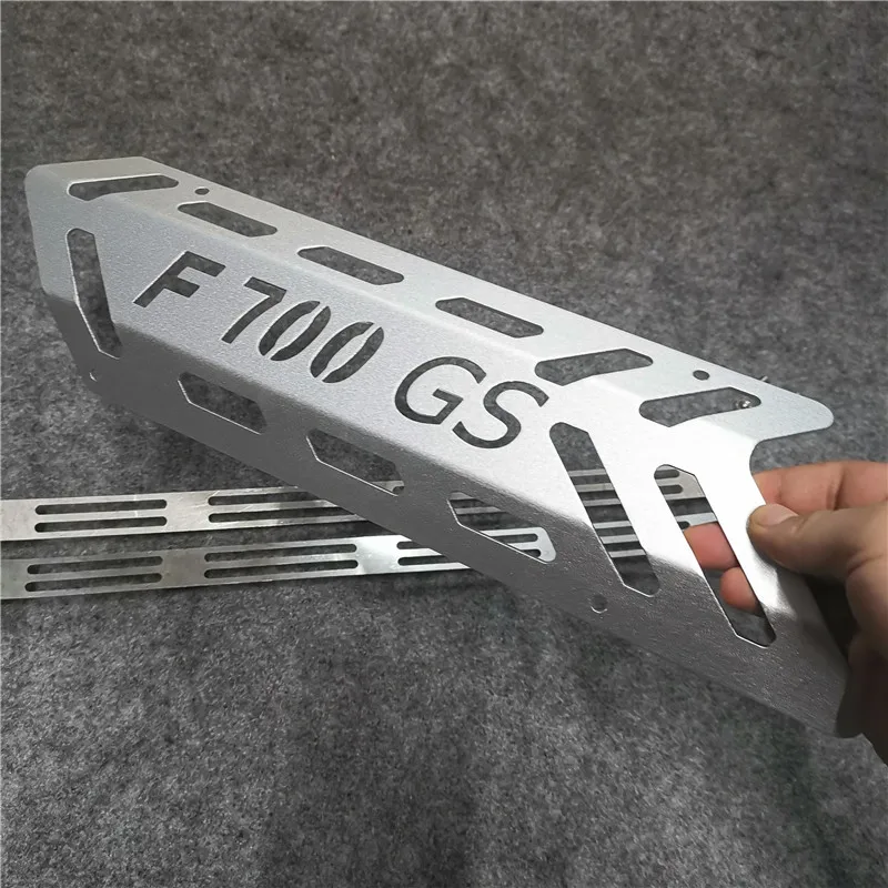 FOR BMW F650GS F700GS F800GS ADV 2008-2017 Motorcycle Parts Aluminum Exhaust Pipe Guard Cover