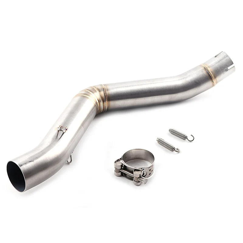 TRK502 Motorcycle Muffler Pipe Racing Full Exhaust System Middle Link Pipe Slip On For Benelli TRK 502 DB-Killer