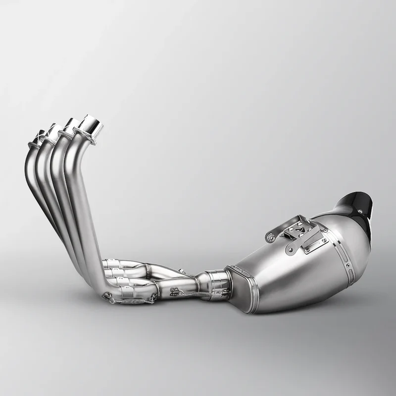 For CB650R Motorcycle Full System Exhaust Modified Front Middle Link Pipe Muffler For Honda CBR650R CBR650F CB650R CB650F