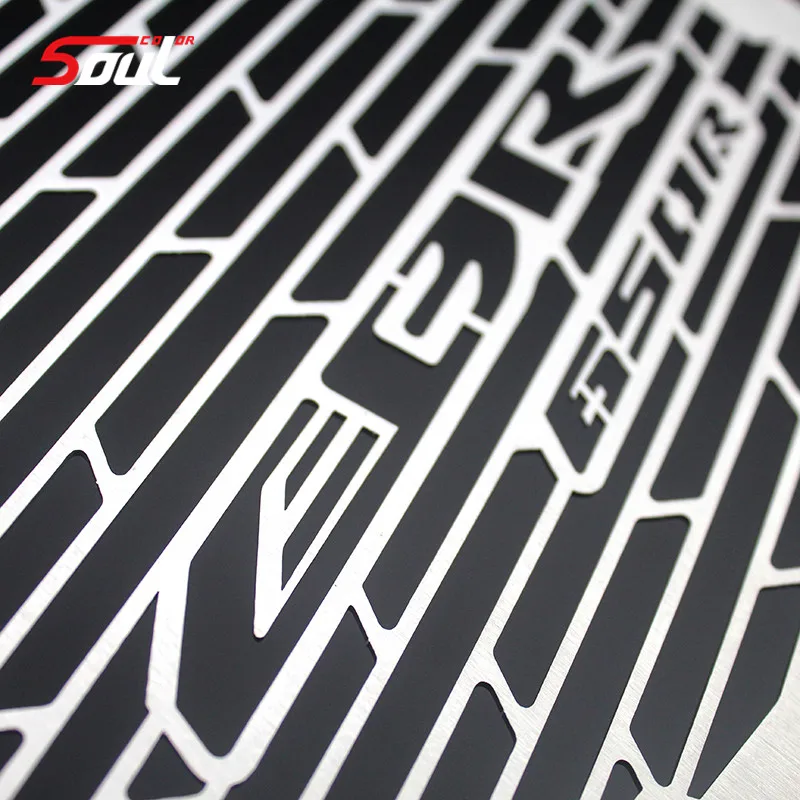 Stainless Steel Motorcycle Radiator Guard Radiator Grille Cover Fits For HONDA CBR650R 2019 2020 2021