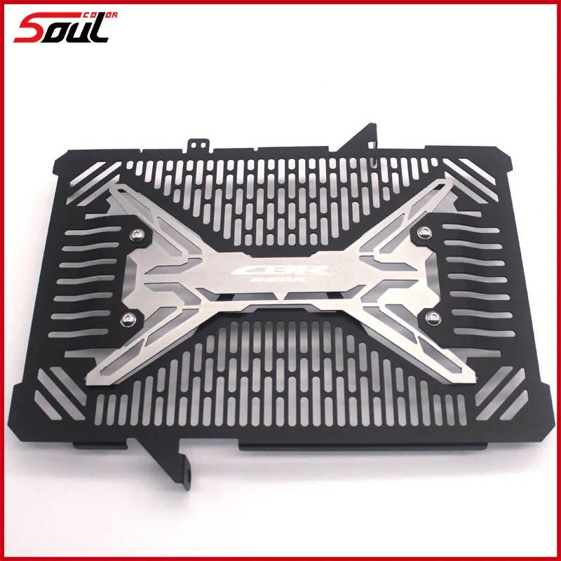 Stainless Steel Motorcycle Radiator Guard Radiator Grille Cover Fits For HONDA CBR650R 2019 2020 2021