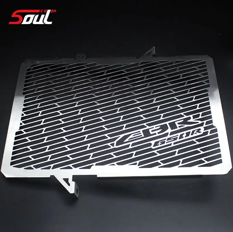 Stainless Steel Motorcycle Radiator Guard Radiator Grille Cover Fits For HONDA CBR650R 2019 2020 2021