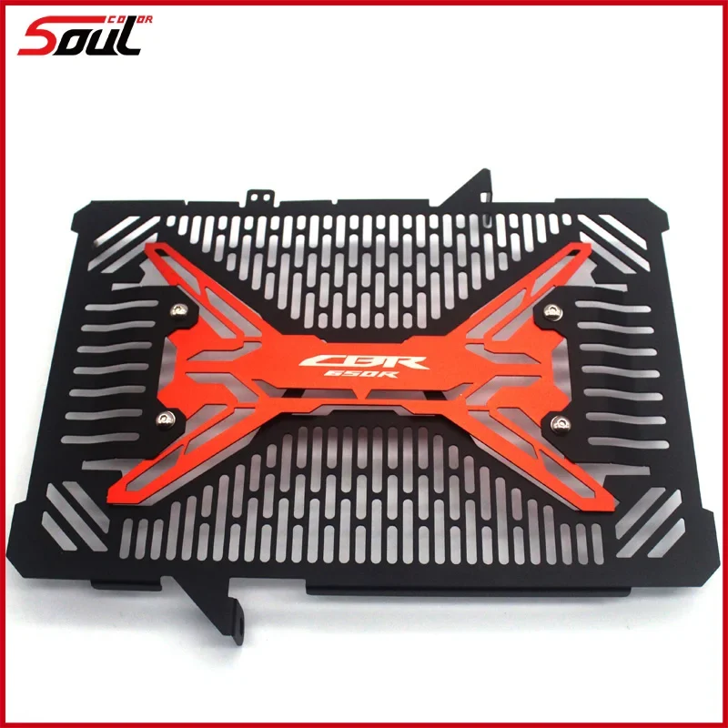 Stainless Steel Motorcycle Radiator Guard Radiator Grille Cover Fits For HONDA CBR650R 2019 2020 2021