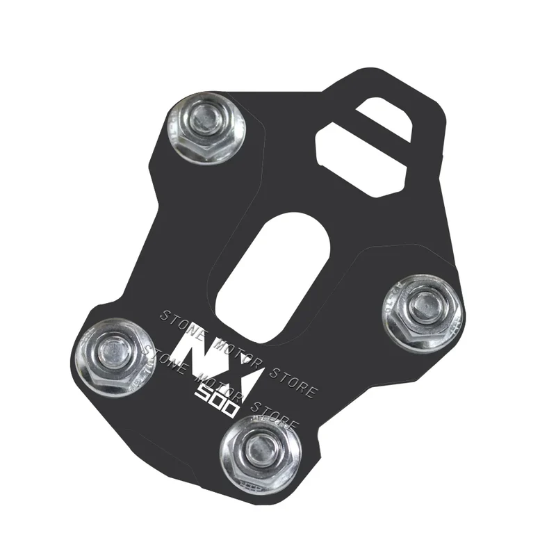 For HONDA NX500 NX 500 2023 2024 Motorcycle Side Stand Extension Pad Kickstand Enlarger
