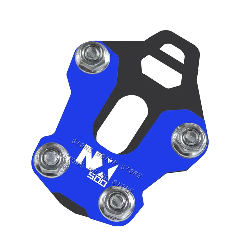 For HONDA NX500 NX 500 2023 2024 Motorcycle Side Stand Extension Pad Kickstand Enlarger