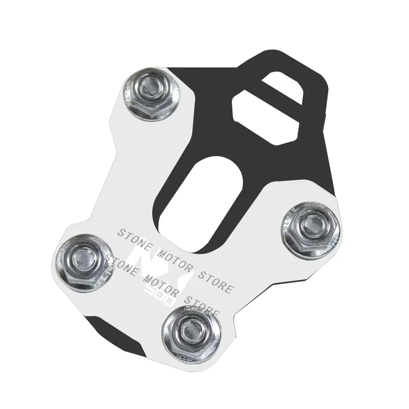 For HONDA NX500 NX 500 2023 2024 Motorcycle Side Stand Extension Pad Kickstand Enlarger