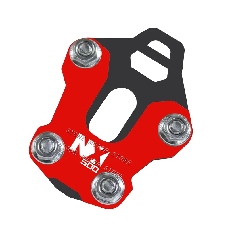 For HONDA NX500 NX 500 2023 2024 Motorcycle Side Stand Extension Pad Kickstand Enlarger