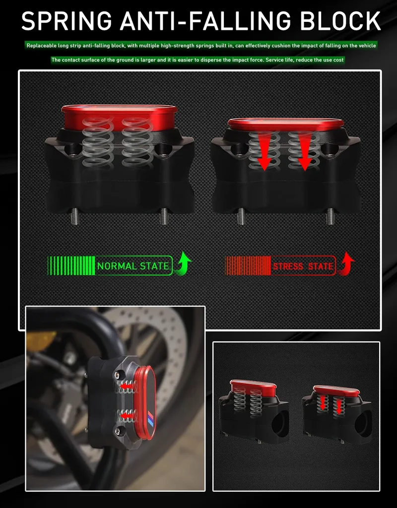 For Honda NX500 NX 500 2023 2024 Motorcycle NX 500 2023 bumper trim block engine protection accessories